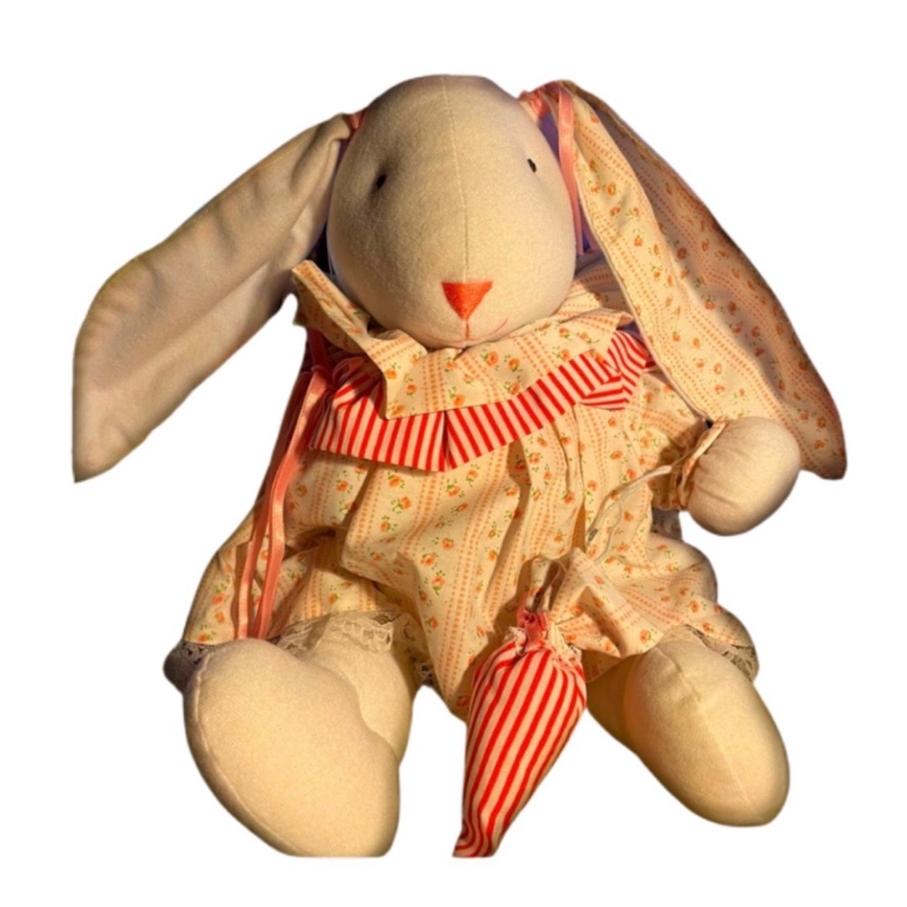 Vintage bunny stuffed animal